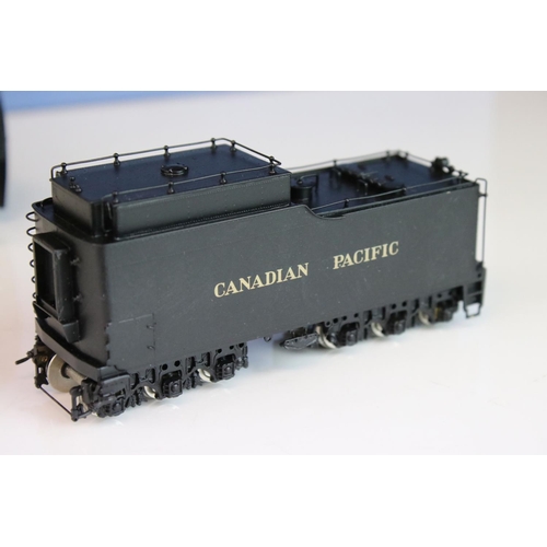 33 - Boxed VH Scale Models HO gauge CPR Canadian Pacific Selkirk 2-10-4 T-1a locomotive & tender, crafted... 