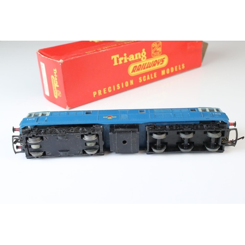 343 - Two boxed Triang OO gauge Diesel locomotives to include R357 AIA-AIA Diesel Electric Loco (box missi... 