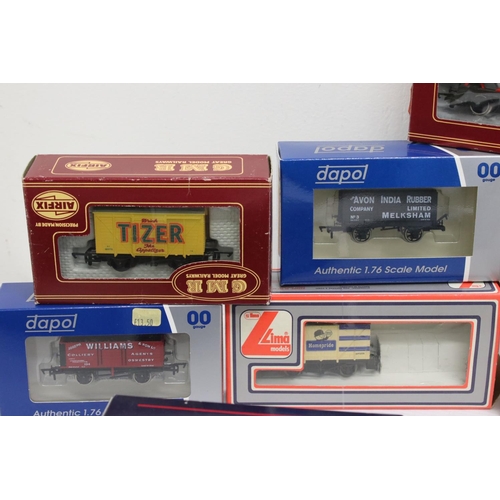 354 - 14 Boxed OO gauge item of rolling stock to include 4 x Bachmann, 3 x Lima, 3 x Airfix, 2 x Dapol, 1 ... 