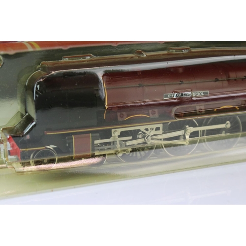 359 - Boxed Hornby OO gauge ltd edn R194 BR 4-6-2 Loco City of Liverpool locomotive