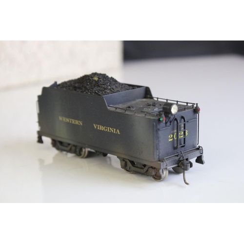 36 - Boxed Gem Models HO gauge MO-101 Reading I-10sa 2-8-0 locomotive & tender, painted, Japan, vg