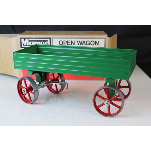 361 - Boxed Mamod OW1 Open Wagon in excellent condition with vg box