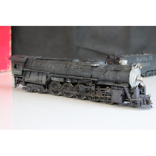 37 - Boxed Westside Model Company HO gauge The Fleetwood Series Big Three 5001 Class 2-10-4 Santa Fe loco... 