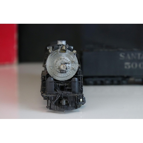 37 - Boxed Westside Model Company HO gauge The Fleetwood Series Big Three 5001 Class 2-10-4 Santa Fe loco... 