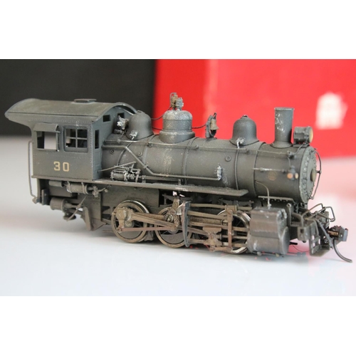 38 - Two boxed Westside Model Company HO gauge Maryland & Pennsylvania brass locomotive & tenders made by... 