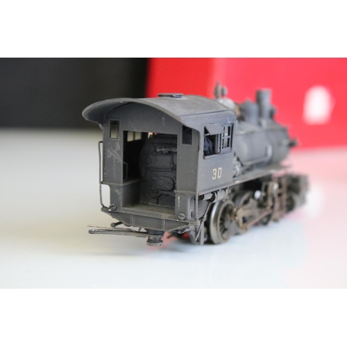 38 - Two boxed Westside Model Company HO gauge Maryland & Pennsylvania brass locomotive & tenders made by... 