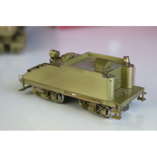 38 - Two boxed Westside Model Company HO gauge Maryland & Pennsylvania brass locomotive & tenders made by... 