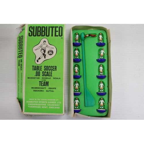 383 - Subbuteo - 29 Boxed HW Subbuteo teams in various condition and completeness with tatty boxes