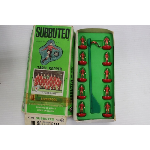 383 - Subbuteo - 29 Boxed HW Subbuteo teams in various condition and completeness with tatty boxes