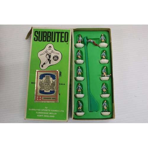 383 - Subbuteo - 29 Boxed HW Subbuteo teams in various condition and completeness with tatty boxes