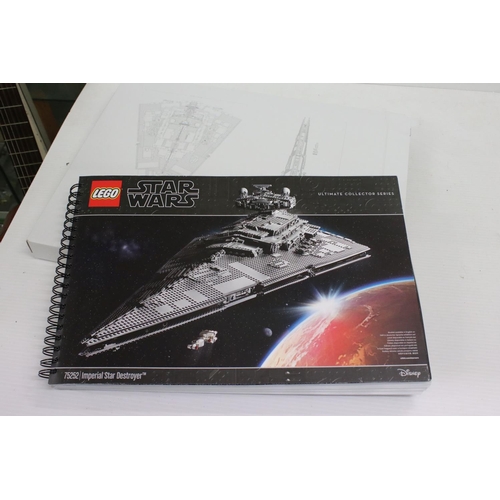 385 - Star Wars Lego - Boxed 75252 Ultimate Collectors Series Imperial Destroyer set, complete, previously... 