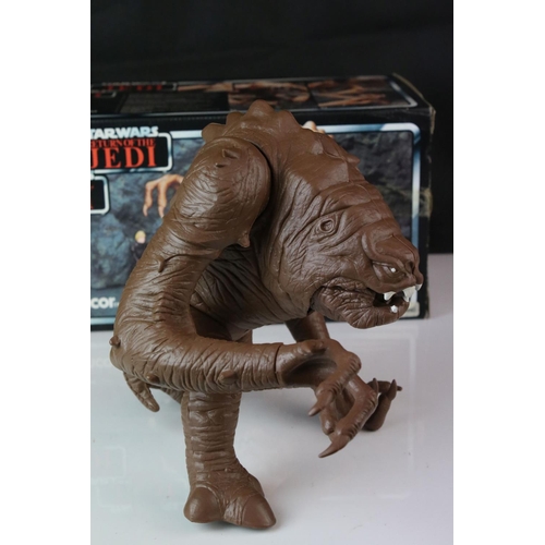 393 - Star Wars - Original boxed Palitioy Star Wars Return of the Jedi Rancor Monster figure, in gd condit... 