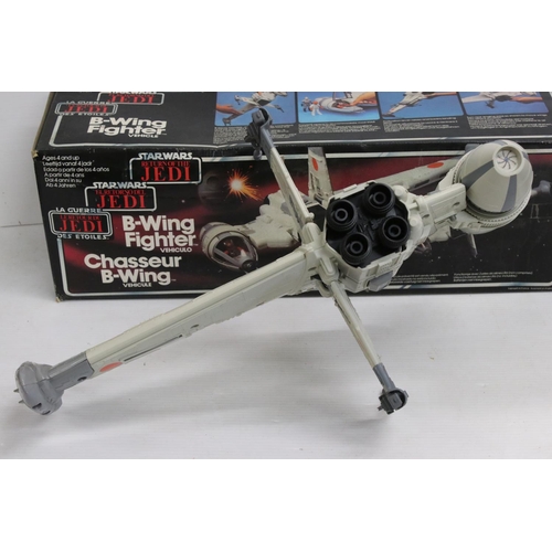 398 - Star Wars - Original boxed Palitoy Star Wars Return of the Jedi B-Wing, signs of playwear but in gd ... 