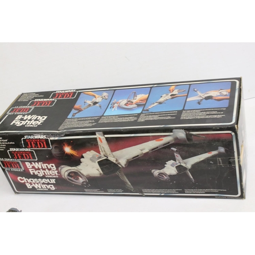 398 - Star Wars - Original boxed Palitoy Star Wars Return of the Jedi B-Wing, signs of playwear but in gd ... 