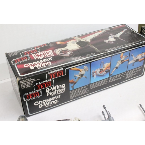 398 - Star Wars - Original boxed Palitoy Star Wars Return of the Jedi B-Wing, signs of playwear but in gd ... 