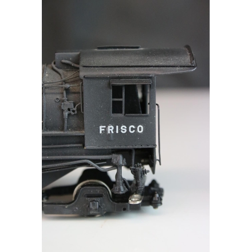 40 - Boxed Hallmark Models Inc HO gauge SLSF 2-8-2 (Firsco) brass locomotive & tender made by Dong Jin (K... 