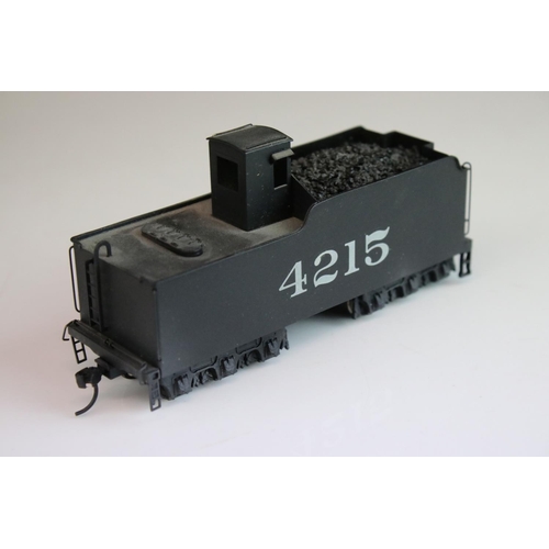 40 - Boxed Hallmark Models Inc HO gauge SLSF 2-8-2 (Firsco) brass locomotive & tender made by Dong Jin (K... 