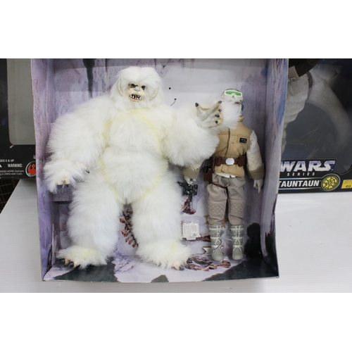 408 - Star Wars - Two boxed Kenner Star Wars Collector Series to include Han Solo & Tauntaun and Luke Skyw... 