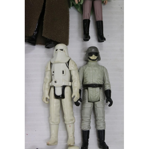 414 - Star Wars - 113 x loose original Kenner Star Wars action figures and accessories to include Luke Sky... 