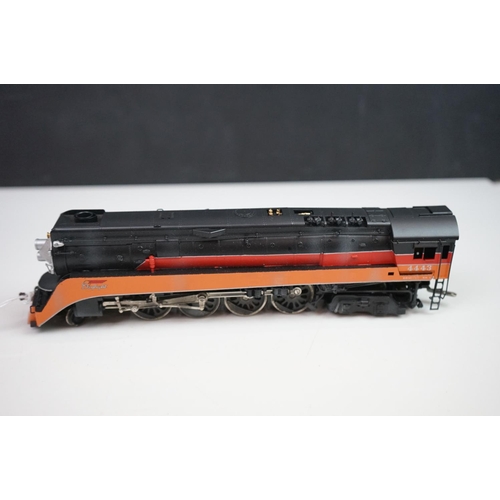 42 - Boxed Westside Models HO gauge KTM Southern Pacific Daylight GS-4 4-8-4 brass locomotive & tender ma... 