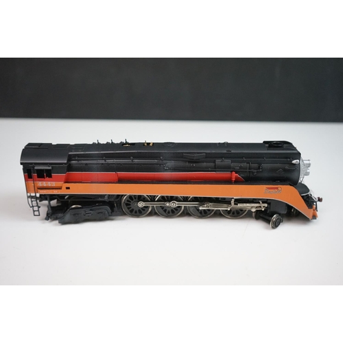 42 - Boxed Westside Models HO gauge KTM Southern Pacific Daylight GS-4 4-8-4 brass locomotive & tender ma... 