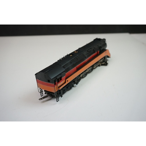 42 - Boxed Westside Models HO gauge KTM Southern Pacific Daylight GS-4 4-8-4 brass locomotive & tender ma... 