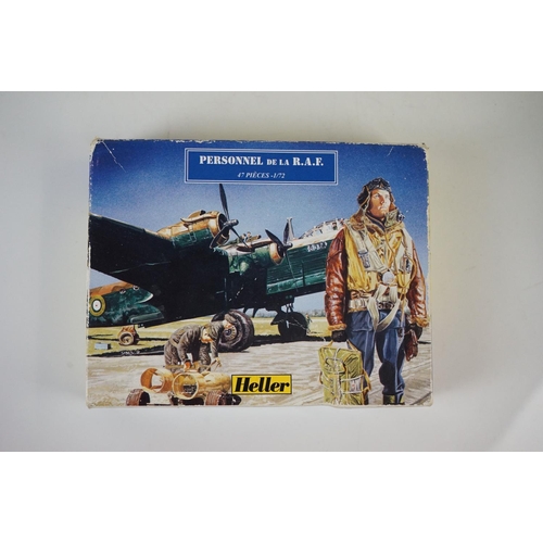 430 - 17 x Boxed and loose plastic model kits, both built and unbuilt, to include 7 x Airfix featuring H.M... 