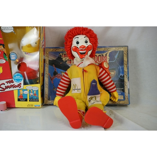 432 - Collection of circa 1980s/90s toys and collectables to include boxed Mickey Mouse Bowling Alley,  bo... 