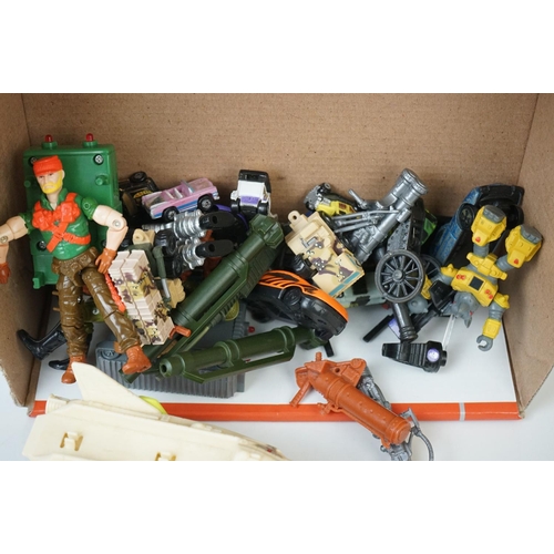 435 - Small group of 1990s figures to include Palitoy Action Force, Micro Machines, etc