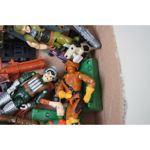 435 - Small group of 1990s figures to include Palitoy Action Force, Micro Machines, etc