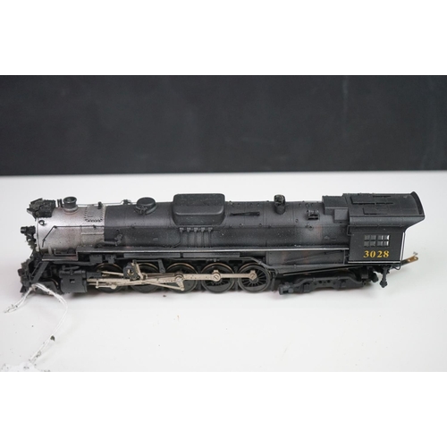 44 - Boxed Westside Models HO gauge Chesapeak & Ohio Class T-1 2-10-4 brass locomotive & tender made by K... 