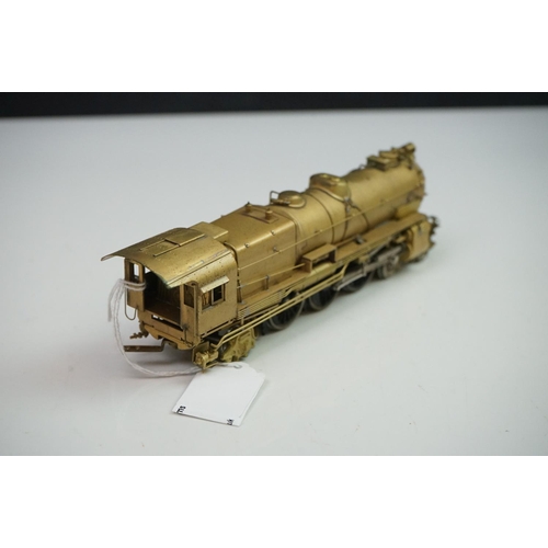 45 - Boxed Westside Models HO gauge Pennsylvania K-5 4-6-2 brass locomotive & tender made by Katsumi Moke... 