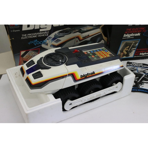 458 - Boxed MB Electronics Bigtrak, tatty box with manual, plus boxed MB Bigtrak Transport (2)