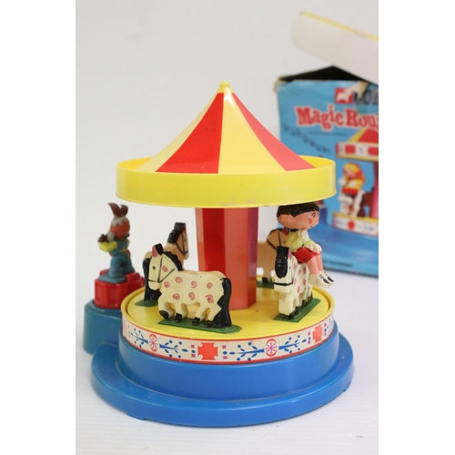 459 - Boxed Corgi 852 Magic Roundabout, complete with all figures though unchecked, tatty box