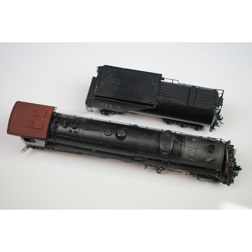 46 - Boxed Westside Models HO gauge Great Northern S-2 4-8-4 brass locomotive & tender made by Samhongsa ... 