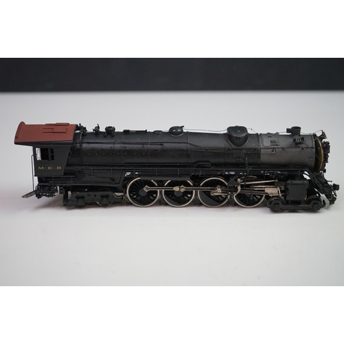 46 - Boxed Westside Models HO gauge Great Northern S-2 4-8-4 brass locomotive & tender made by Samhongsa ... 