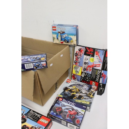 464 - Seven boxed Lego sets to include 8205 Bungee Blaster, 8218 Trike Tourer, 8226 Mud Masher, 8240 Slamm... 