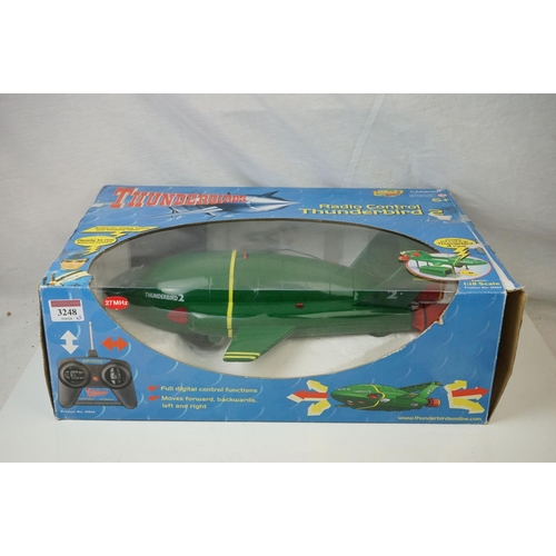 492 - Boxed Vivid Imaginations Thunderbirds Thunderbird 1 with Wrist Communicator and Thunderbirds Radio C... 