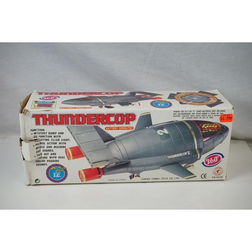 492 - Boxed Vivid Imaginations Thunderbirds Thunderbird 1 with Wrist Communicator and Thunderbirds Radio C... 