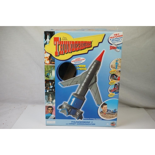 492 - Boxed Vivid Imaginations Thunderbirds Thunderbird 1 with Wrist Communicator and Thunderbirds Radio C... 