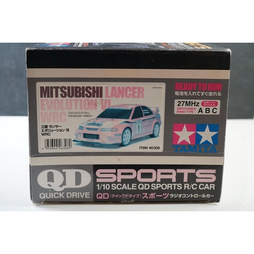 496 - Boxed Tamiya 1/10 QD Sports R/C Car