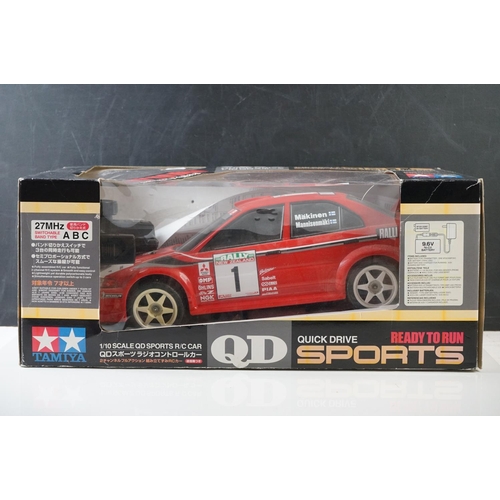 496 - Boxed Tamiya 1/10 QD Sports R/C Car