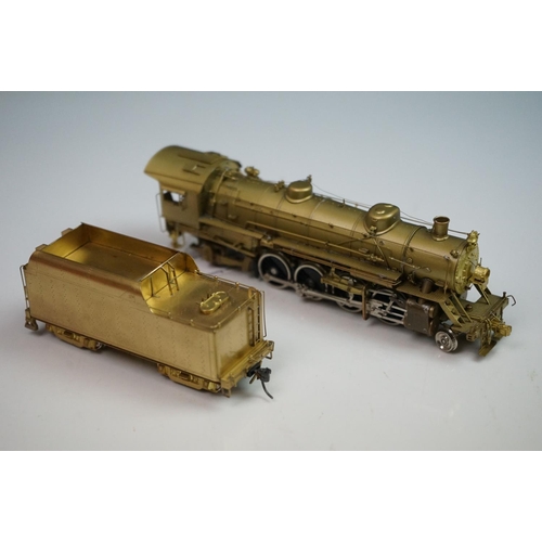 50 - Boxed Key Imports HO gauge NYC '1800' 2-8-2 Mikado New York Central System brass locomotive & tender... 