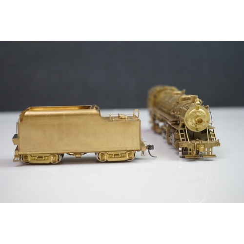 50 - Boxed Key Imports HO gauge NYC '1800' 2-8-2 Mikado New York Central System brass locomotive & tender... 