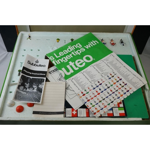 503 - Subbuteo - Boxed Subbuteo Stadium Edition set appearing to be near complete, some box wear, plus 2 x... 