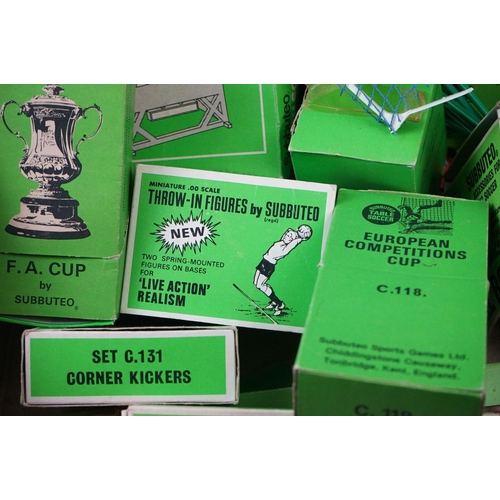 504 - Subbuteo - Group of boxed accessories to include FA Cup, VIP Presentation Set, 6 Ball Boys, European... 