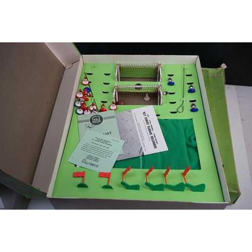 505 - Five boxed Subbuteo sets to include Table Cricket, Rugby, 2 x Club Edition and International Floodli... 