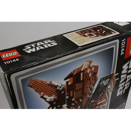 509 - Star Wars - Boxed Lego Star Wars 10144 Original Trilogy Sandcrawler, complete and appears to be fact... 