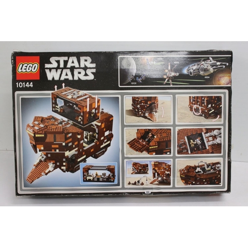 509 - Star Wars - Boxed Lego Star Wars 10144 Original Trilogy Sandcrawler, complete and appears to be fact... 