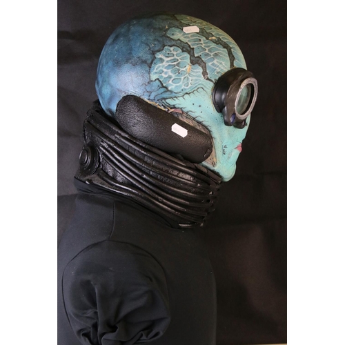 510 - Hellboy Abe Sapien bust/head model, well produced and appear to be made from foam, 24